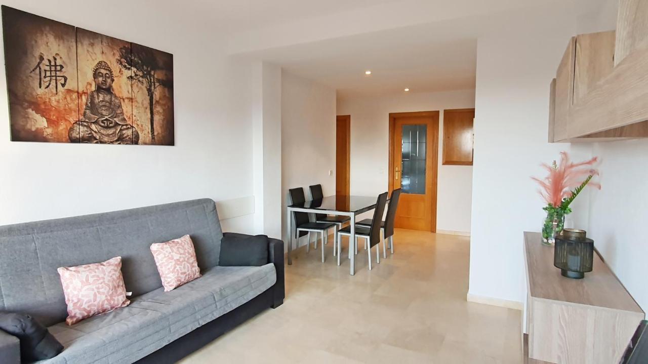 Salinas Gandia - Solo Alquiler Familias Appartement Buitenkant foto