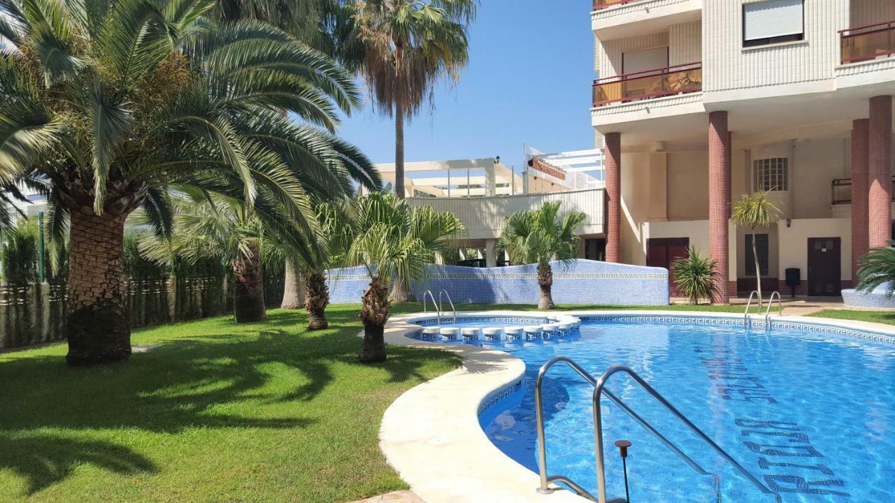 Salinas Gandia - Solo Alquiler Familias Appartement Buitenkant foto